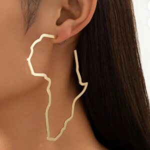 African shape earring