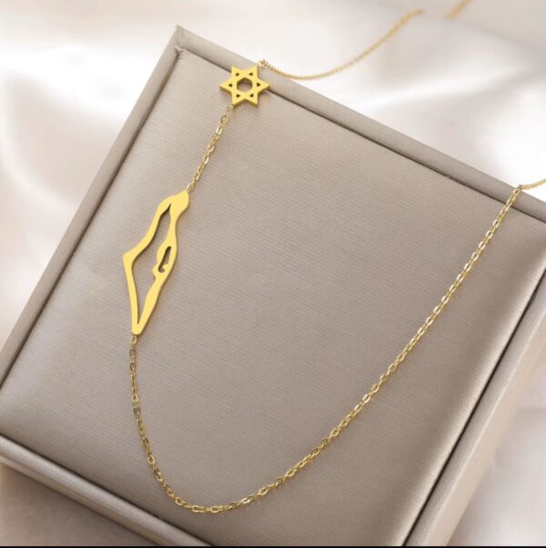 Roots of gold: dual-pendant necklace - Image 2