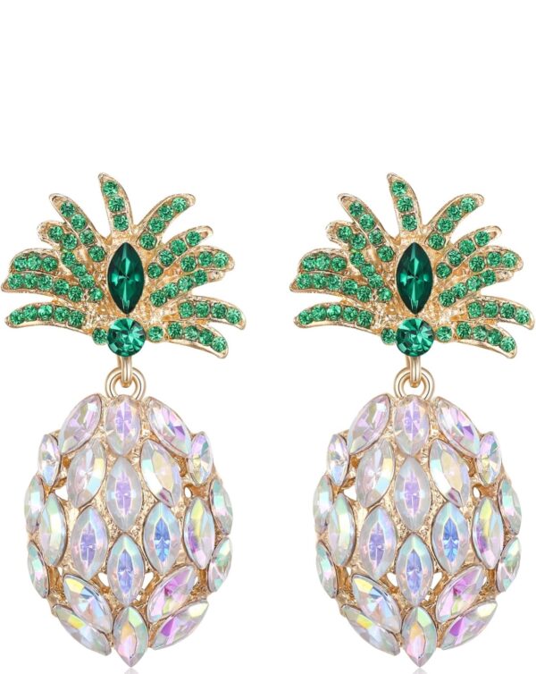 Pineapple Gemstone Earrings - Image 5